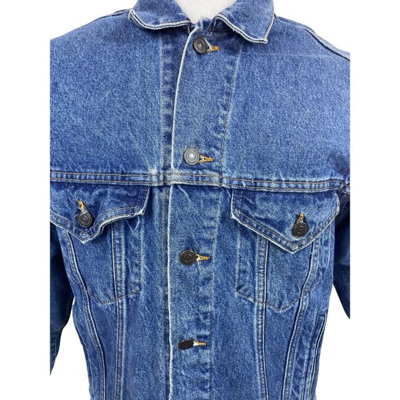 International Denim Vintage Mickeys Toontown Disneyland Denim Jacket Unisex M - Picture 4 of 10